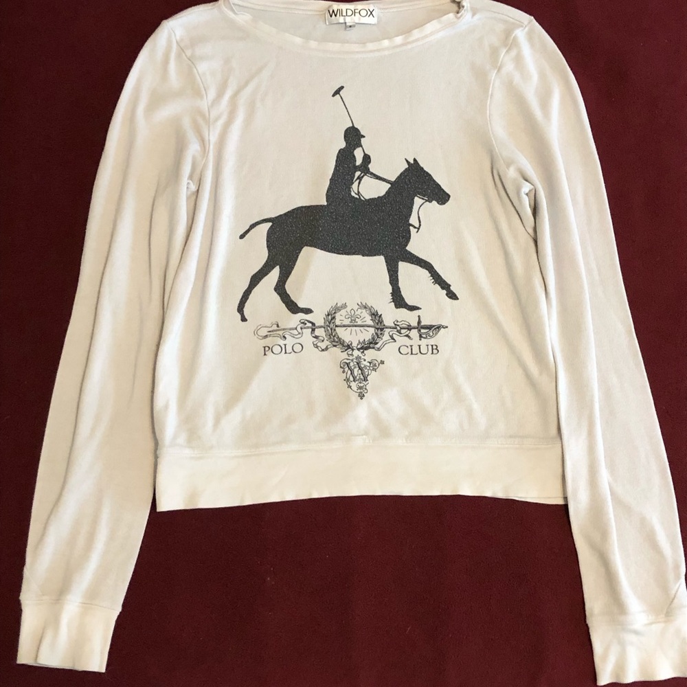 Wild fox polo long sleeve